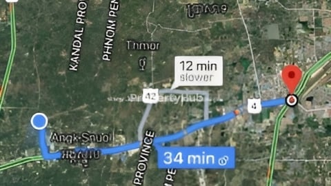 ដីលក់បន្ទាន់ ជិតផ្លូវជាតិលេខ 4 នៅលើផ្លូវហុកសិបម៉ែត