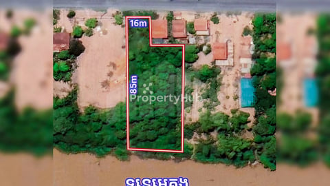 Land for Sale along Mekong River Kang Meas, Kampong Cham Province
