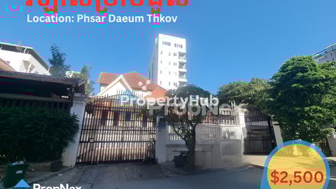 Villa for Rent – Phsar Daeum Thkpv Area