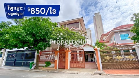 វីឡាភ្លោះ សម្រាប់ជួល បុរីសុភមង្គល 6A