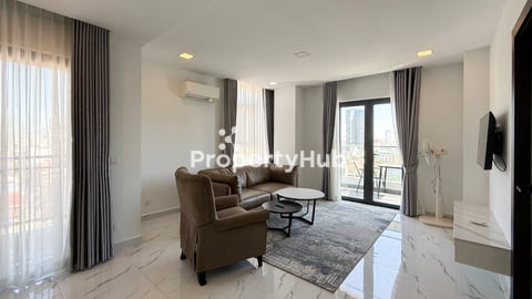 Spacious 2-Bedroom Serviced Apartment for Rent in Khan Chamkarmon