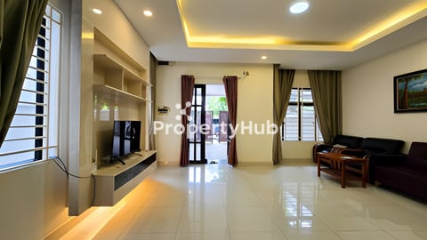 ផ្ទះវីឡាភ្លោះAសម្រាប់លក់នៅក្នុងបុរីប៉េងហួត60m ( Twin A for sale at Peng Hout 60m Blvd )