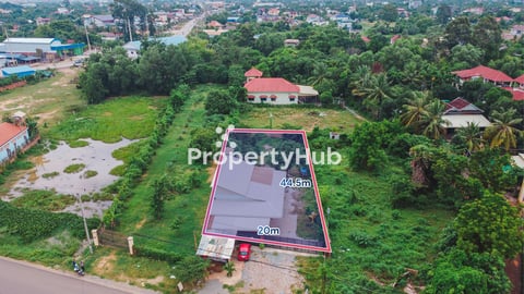 847sqm Land for Sale in Siem Reap, Songkat Siem Reap area