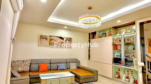 វីឡាភ្លោះ A សម្រាប់ជួល នៅក្នុងបុរីប៉េងហួតបឹងស្នោរ គម្រោងមេឡូឌី