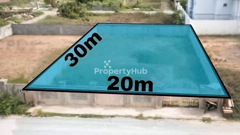 #ដីលក់បន្ទាន់នៅផ្សារបឹងបៃតង- ទំហំដី៖ 20m x 30m- តម្លៃ៖ 355,000$ ចរចា