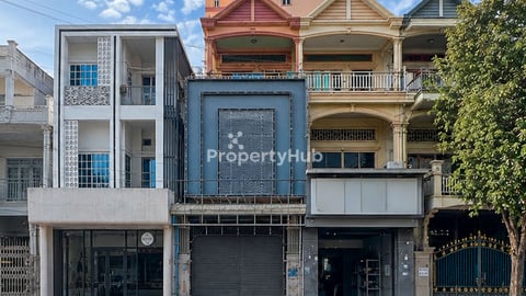 Prime Commercial Shophouse for Rent in Olympic Boeung Keng Kang
