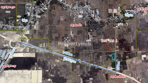 ដីលក់ សង្កាត់ពងទឹក ជាប់ផ្លូវក្រវ៉ាត់ក្រុង៣