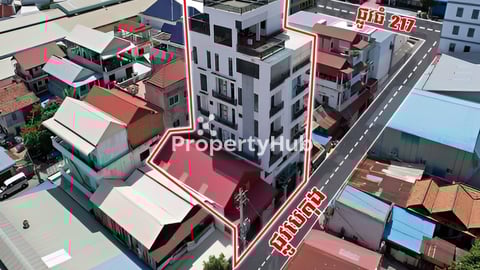 🏘 អគារ និងឃ្លាំង សម្រាប់ជួល លើផ្លូវធំ 217 ជិតផ្សារទំនើបស្ទឹងមានជ័យ​ថ្មី