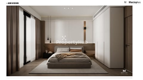 Bare 3-Bedroom Duplex of 189 Sq.m. on 30F-31F for US$559,700 at City View - Phno