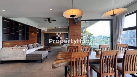 Luxurious 3 Bedroom Apartment for Rent in Tonle Bassac