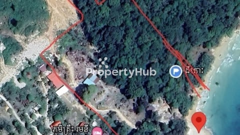 ដីលក់នៅកោះរ៉ុងសន្លឹម ជាប់សមុទ្រ ល្អសម្រាប់ធ្វើResort