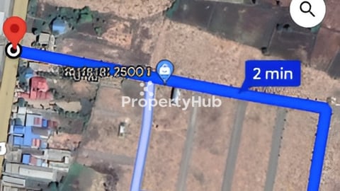 ដីលក់ឬជួល ផ្លូវបេតុង3កែង ក្បែររោងចក្រ