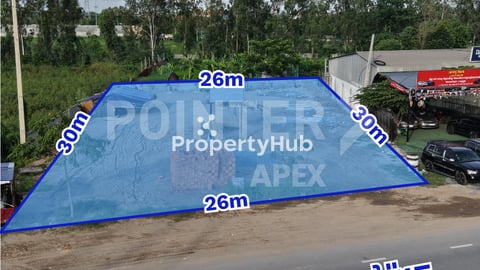 Commercial Land for Lease on Hun Sen Blvd 60M