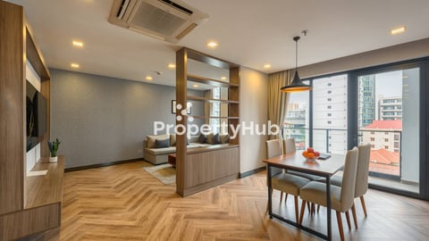 Spacious 2 Bedroom Apartment for Rent in BKK1