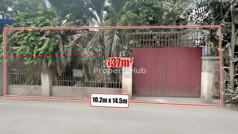 🏘 ដី នៅជិតវត្តសន្សំកុសល ត្រូវការលក់បន្ទាន់ខ្លាំង (កូដ: A05-055926)