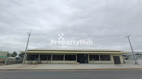 ⚡️ឃ្លាំងសម្រាប់លក់នៅលើផ្លូវ104 ក្បែរកួរស្រូវ៣