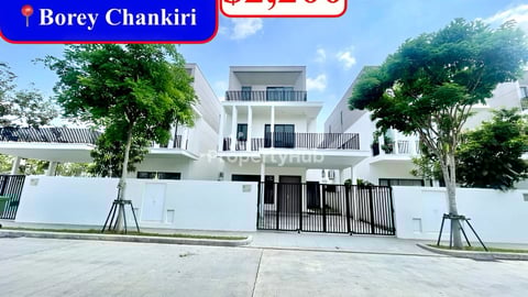 ✅Villa Klem For Rent in Borey Chankiri
