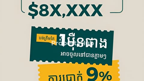 Link B house, Samroang លក់ខាត