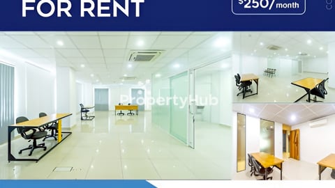 🏢Office Space and Coworking space for rent at Toul Tumpoung (OF-151)