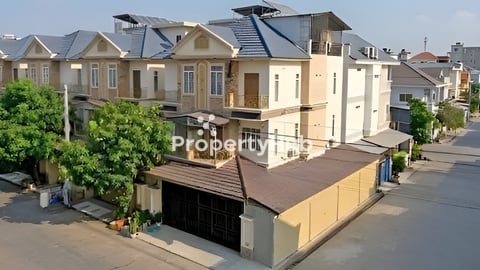 🏘 វីឡាភ្លោះ កែង (Twin) ក្នុងបុរី លឹមឈាងហាក់ចំការដូង ត្រូវការលក់បន្ទាន់ខ្លាំង ​ 