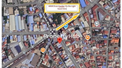 Shop House Chea Sophara I Main Road I Have Monthly Income