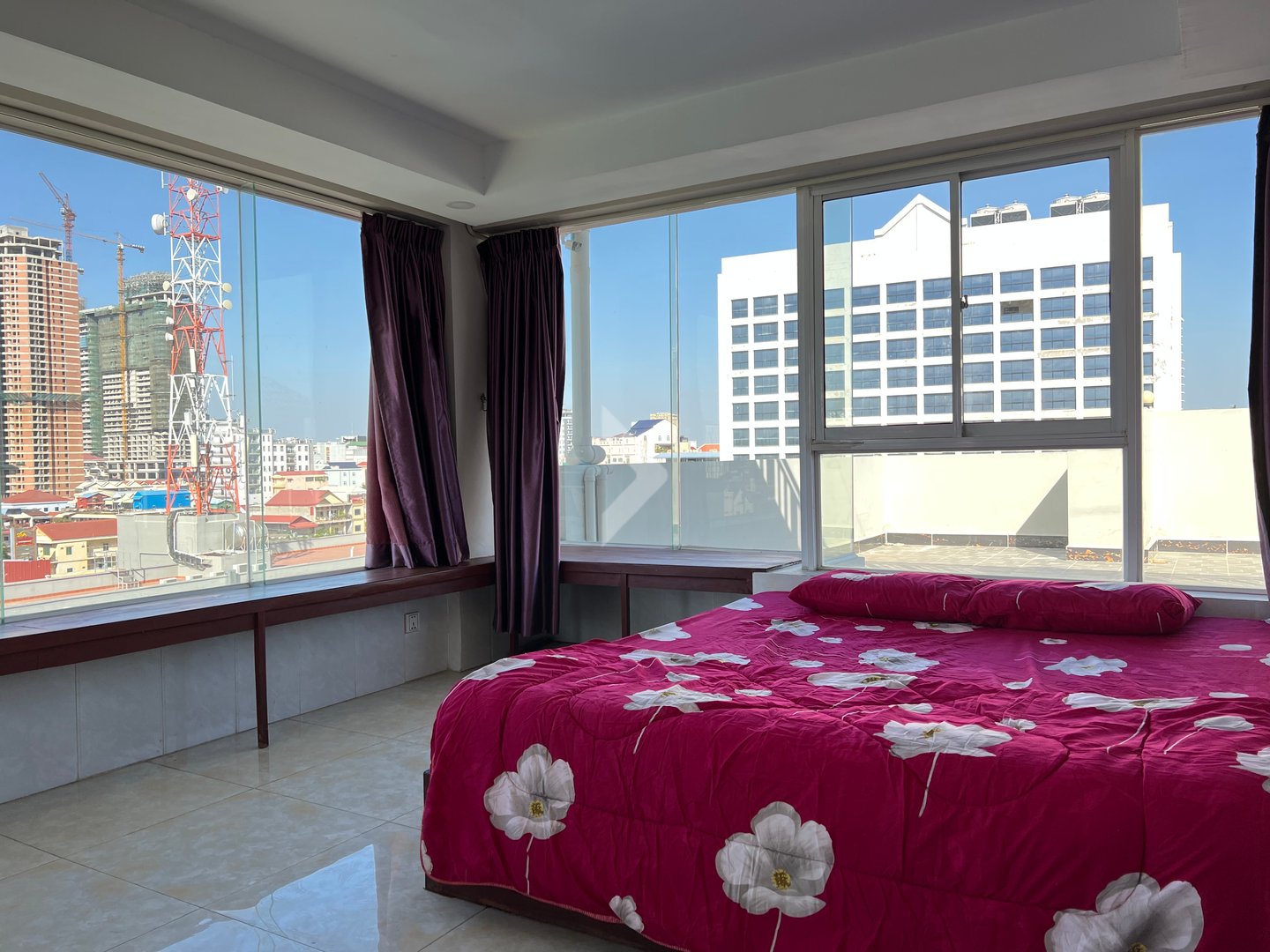 Студия 1 комната 50 м² в Sangkat Phsar Depou Ti Bei, Камбоджа