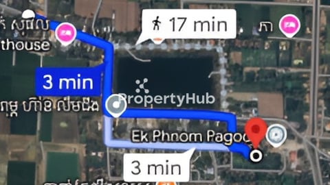 ដី​លក់​ ជិត​ប្រាសាទ​ឯកភ្នំ​ជាប់​ផ្លូវ​កៅស៊ូ​រដ្ឋ​30ម៉ែត្រ​