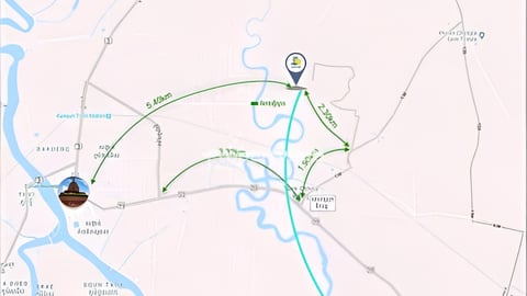 ដីលក់ ២០០ m2 តំបន់រីសត (លក់ធូរជាងគេក្នុងតំបន់) ពិបាករកទីតំាងណាប្រៀបដូច មាន១ Set