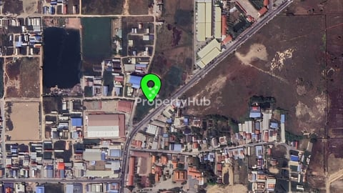 ដីលក់ផ្លូវបេតុង(20m)សង្កាត់ក្រាំងធ្នង់ ខណ្ឌសែនសុខ