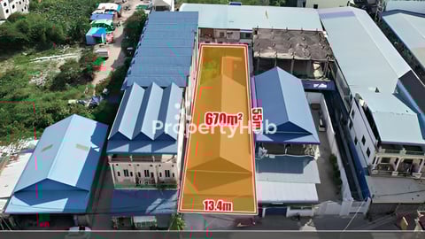 🏠ដីមានសំណង់ឃ្លាំង នៅជិតផ្លូវ371 និងផ្សារប៉េសេ ត្រូវការលក់បន្ទាន់ខ្លាំង