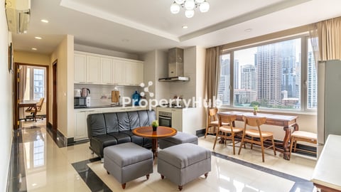 Spacious 2-Bedroom Apartment with Full Services in BKK1 Available for Rent