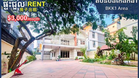Villa for Rent in BKK1 Area