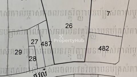 ដីខ្ញុំផ្ទាល់លក់ ជិតទំនេីបជីបម៉ុងកំពង់សាងសង់