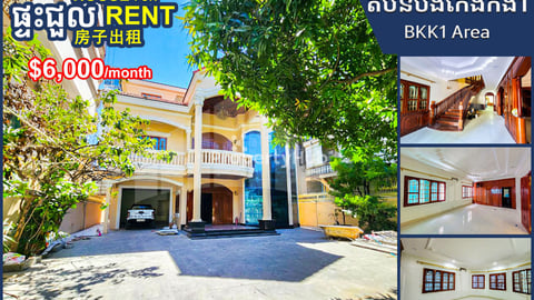 Villa for Rent in BKK1 area