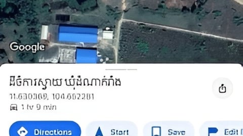 ដីលក់5HA ចុះពីផ្លូវជាតិ51​ 4km