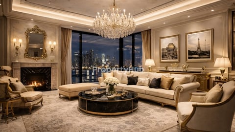The Élysée Penthouse of 467 Sq.m. on 41F for $3.57M at Le Condé BKK1 - Phnom Pen