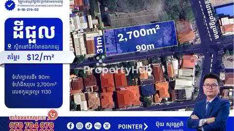 ដីជួលជិតវិមានឯករាជ្យ