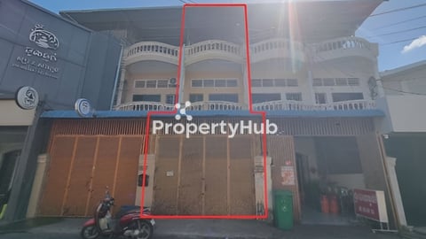 🏢 ផ្ទះអាជីវកម្មសម្រាប់ជួល | Shophouse for Rent – Toul Tompoung