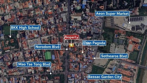 Commercial Land for Rent on Norodom Blvd
