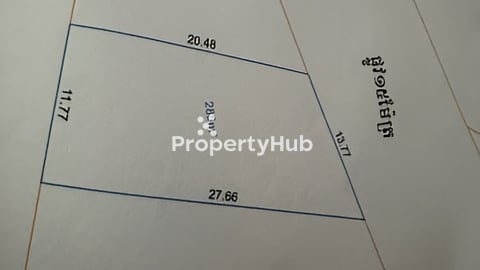 ដីសម្រាប់សង់ផ្ទះ វីឡា ឬផ្ទះជួល (ទីតាំងល្អ ជាប់ផ្លូវក្រវ៉ាត់ភ្នំព្រះរាជទ្រព្យ ឬហៅ ភ្នំឧដុង្គ)