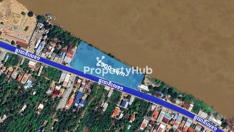 Land for Sale  Prime Wide Frontage Plot along National Road 1