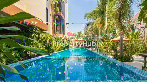 Apartment with Pool for Rent in Siem Reap, Svay Dangkum area