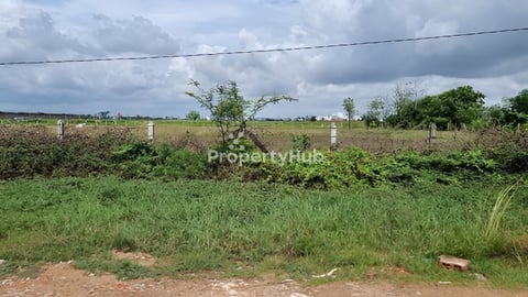 ដីលក់ 1ហិតា ក្រាំងធ្នង់ សែនសុខ​ ភ្នំពេញ​ ដីមានរាងស្អាត ផ្លូវ4