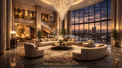 The Vertical Palace Above Phnom Penh: Curating a 2,359 sqm Duplex Sky Estate at 