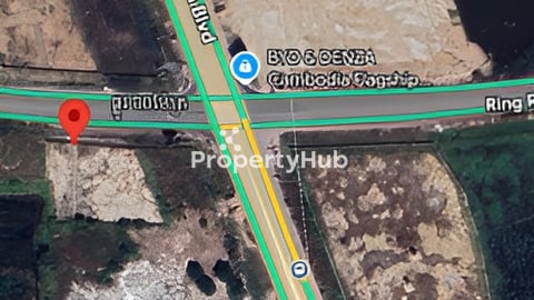 ដីជួល ផ្លូវក្រវ៉ាត់ក្រុងទី2 មុនភ្លើងស្តុបផ្លូវ60ម៉ែត្រ