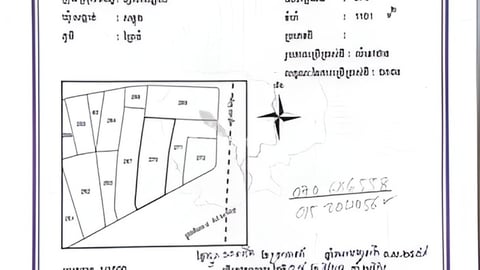 (ម្ចាស់ដី)​ដីលក់​នៅលេីផ្លូវជាតិ៨A -តំលៃពិសេស