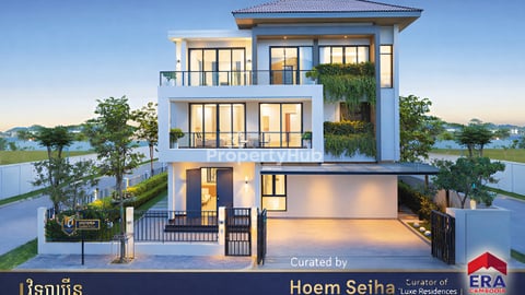 Queen Villa for Sale | 432 sqm Land | Price: $1.1M | Near AEON Mall 3, Phnom Pen