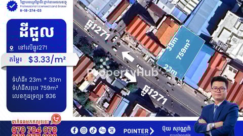 ដីជួលនៅលើផ្លូវ271