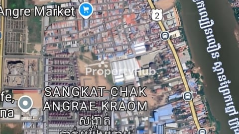 ដីសម្រាប់ជួលក្រោយបូរីប៉េងហួតផ្លូវ60ម៉ែត្រ