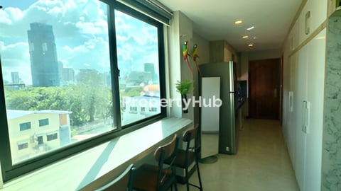 Studio Unit for Rent in BKK Area, 5minutes Walk to BKK Local Market